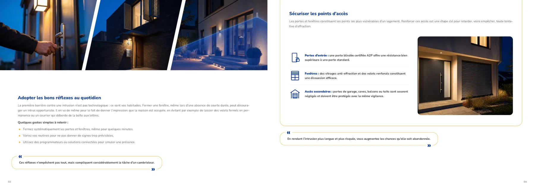 E-book Spread — Daily Habits & Access Points