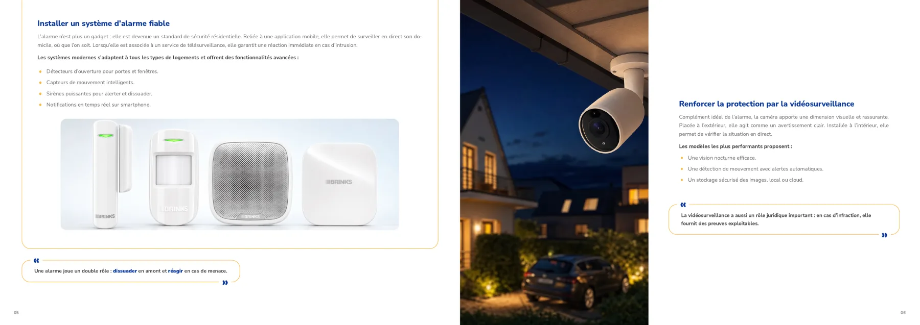 E-book Spread — Alarm Systems & Video Surveillance