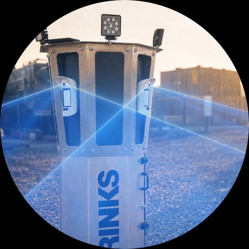Brink's Tower — Detects an Intrusion