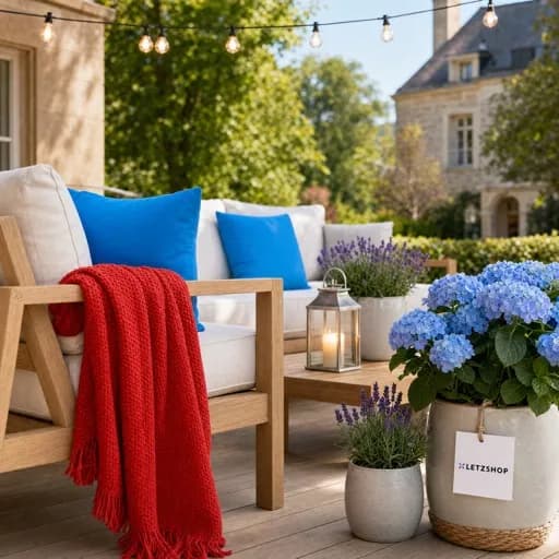 Feels Like Summer — Terrace & Garden